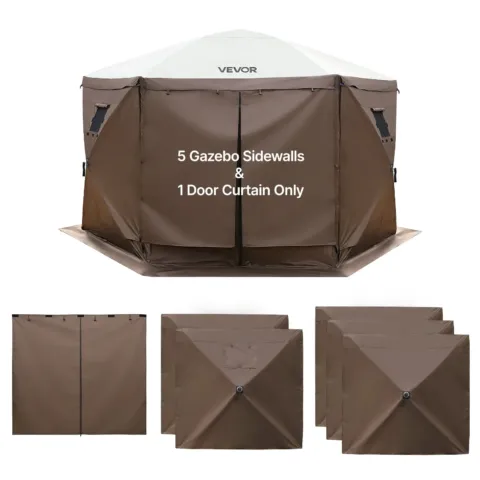 Varikatuse külgseinad, 1,73 x 1,48 m, 1730 x 1480 mm