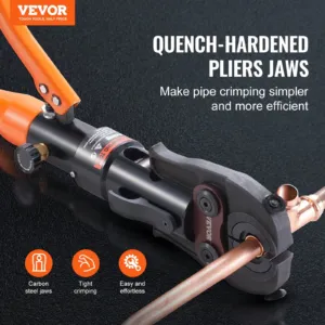 Vasktorude liitmike hüdrauliline torude pressimistööriist, 415 x 220 x 70 mm, 5,8 kg — pilt 2