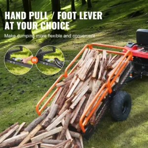 Vastupidav terasest ATV kallurhaagis, 680 kg, 1,78 mm — pilt 5