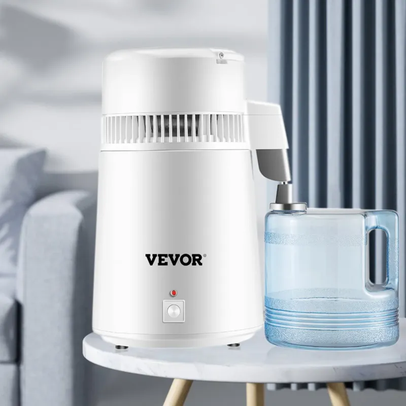 Vee destillaator 4 L, 750 W, roostevaba teras
