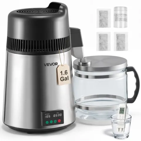 Vee destillaator 6 L