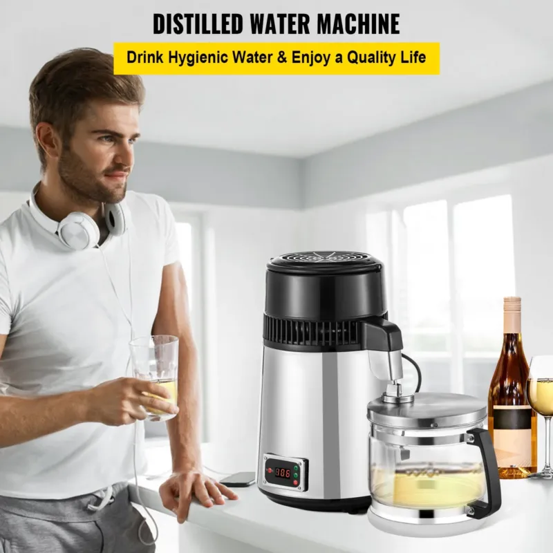 Vee destillaator 750 W, 4 L