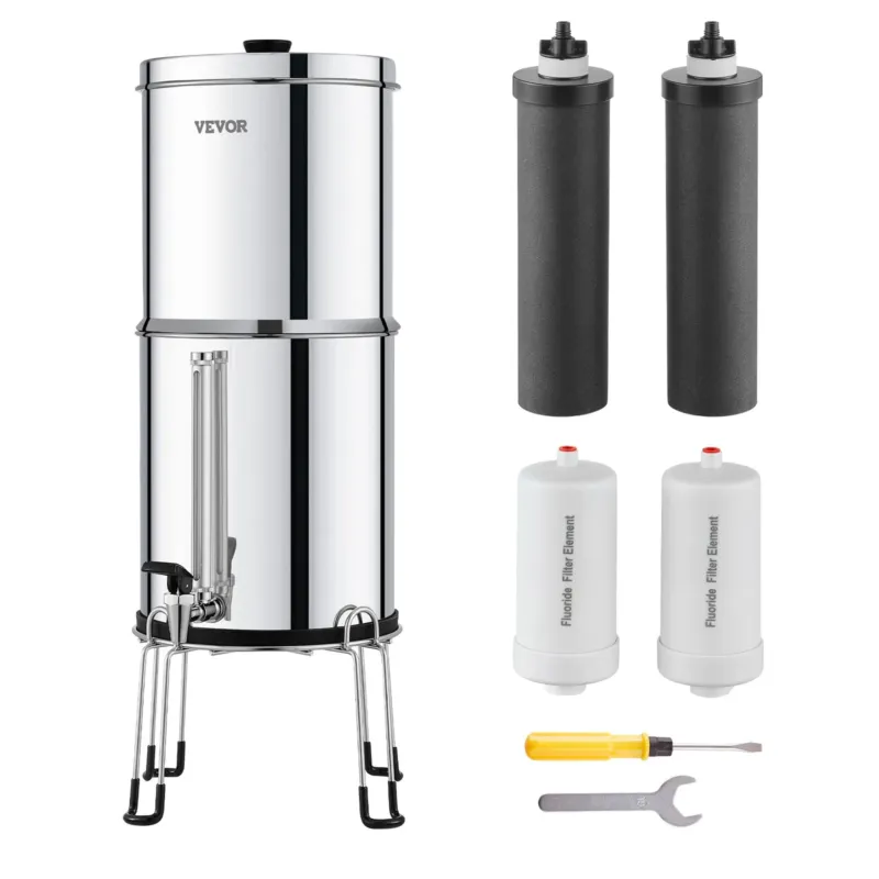 Veefiltrisüsteem 8,5 L, söe- ja fluorifilter
