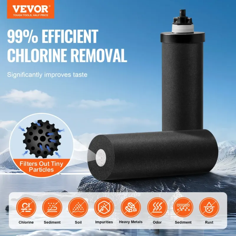 Veefiltrisüsteem 8,5 L, söefilter, veetaseme näidikuga