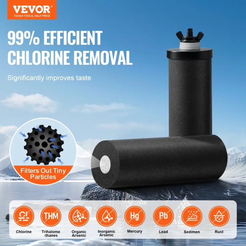 Veefiltrisüsteem 8,5 L, ultrafiltratsioon, näidikuga