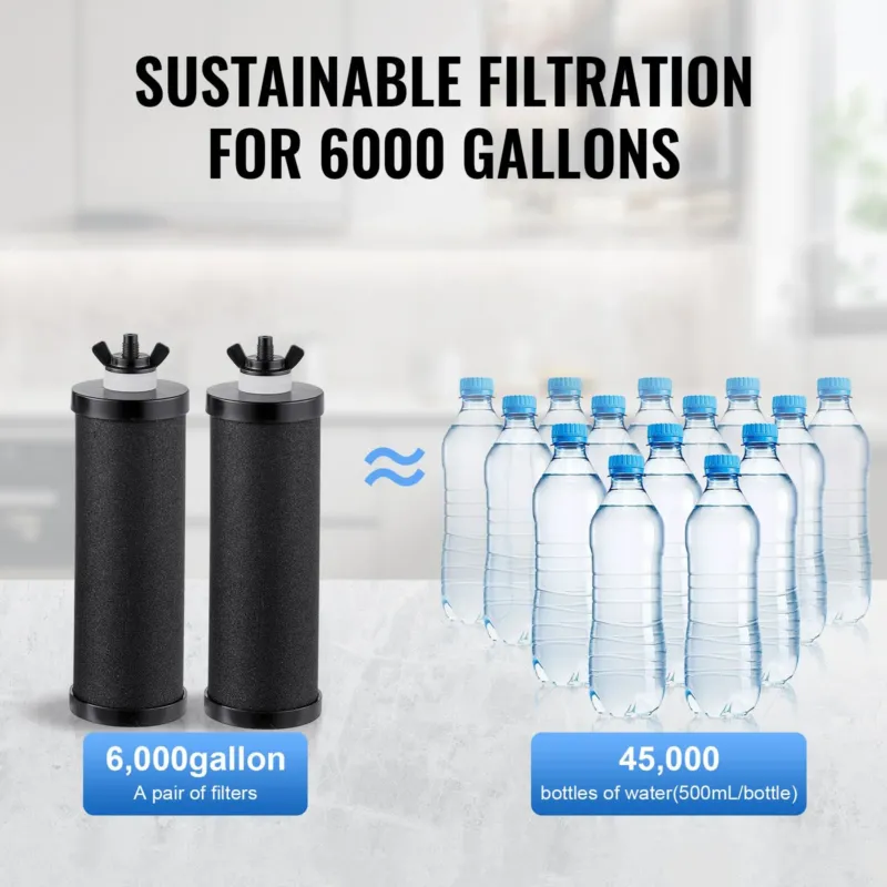 Veefiltrisüsteem 8,5 L, ultrafiltratsioon, näidikuga