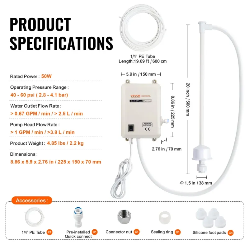 Veepudelipump 3,8 L
