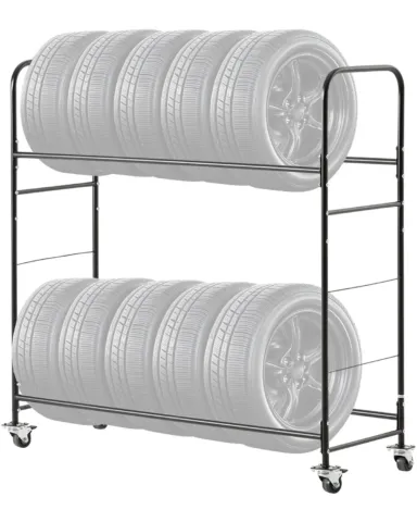 Veerev rehvide hoiuriiul, 180 kg, 560 mm